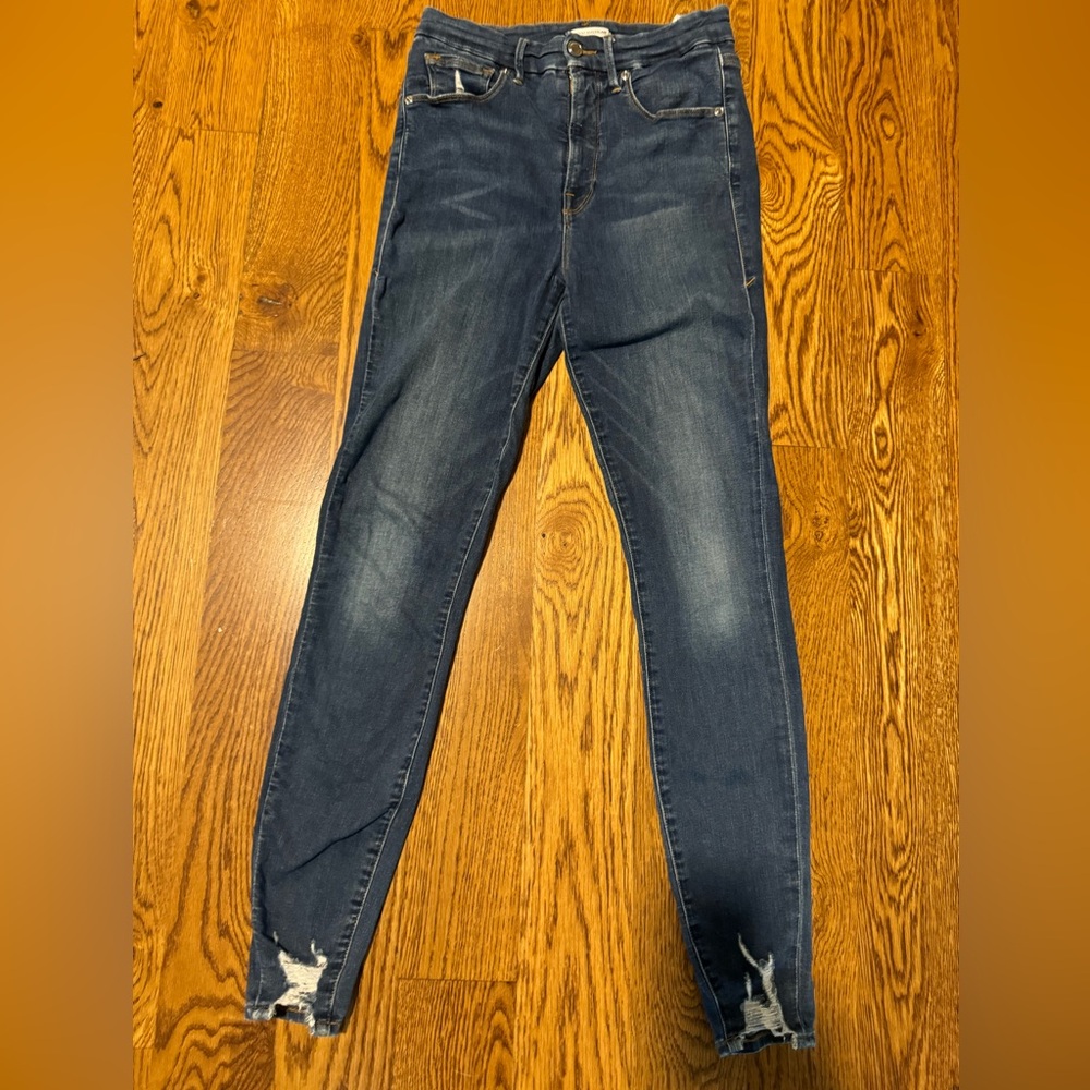 Good American Good Waist Skinny Jeans